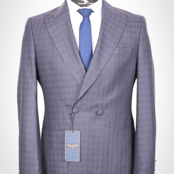 Double-breasted Suit Check