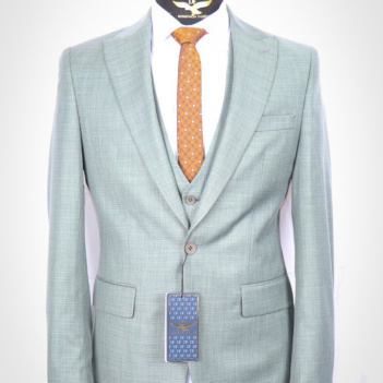 Three-piece Suit Green