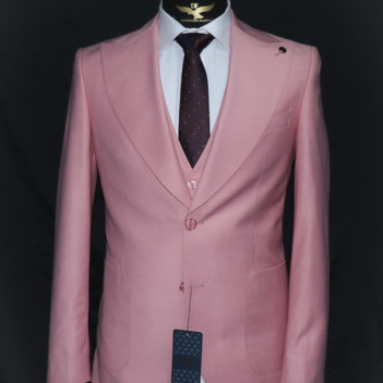 Three-piece Suit Pink
