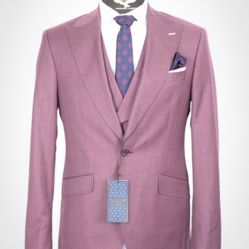 Three-piece Suit Purple