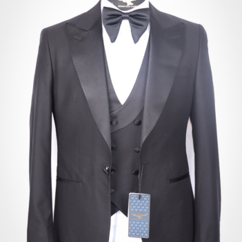 Three-Piece Tuxedo Black