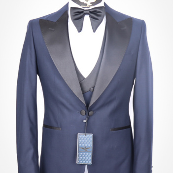 Three-Piece Tuxedo Blue