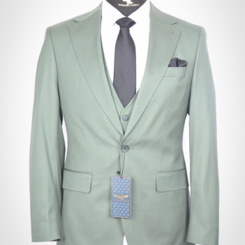 Three-piece Suit Green
