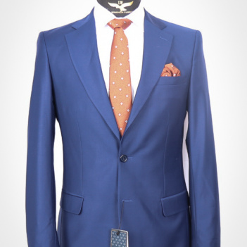 Two-Piece Suit Blue